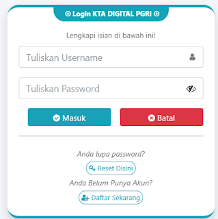 Register PGRI Kab. Pamekasan - Persatuan Guru Republik Indonesia Cabang Kab. Pamekasan